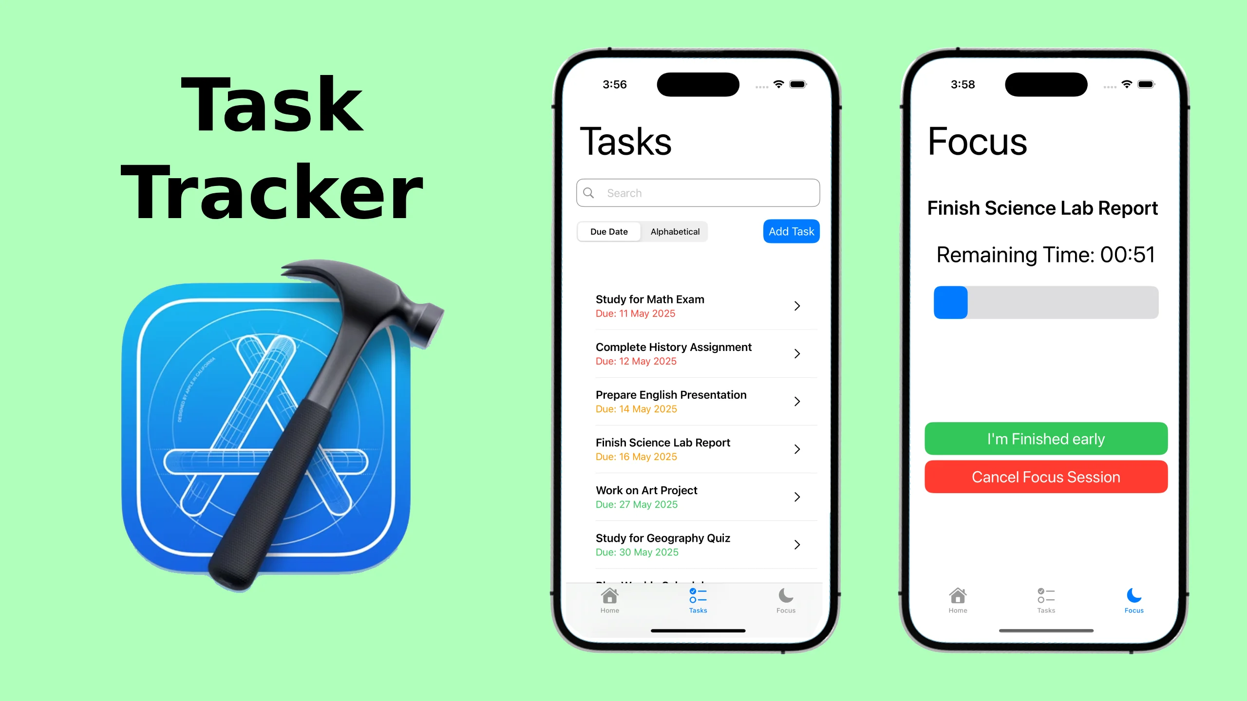 Task Tracker App project screenshot